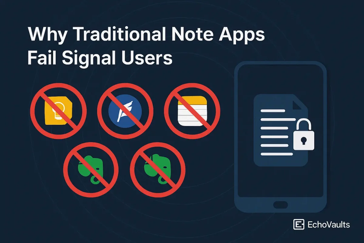 Why Traditional Note Apps Fail Users